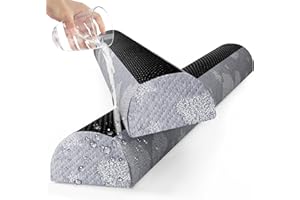 Kohentact Bed Guard for Toddlers Foldable and with Pad from Foam Bed Bumpers Rail with Dual Non-Slip Pads Waterproof Washable Soft Removable Cover Safe Bed Rail for Kids Seniors