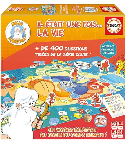 Educa Once Upon A Time Objects Game - History Card Game, Speed & Observation Game For Families, Learn About Everyday Objects