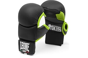 LEONE 1947 Gants de boxe Leone Rouge Entraînement Boxe/Entraînement Karaté-Boxing-Gloves