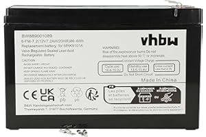 vhbw Batterie Compatible avec Wolf Garten Loopo S 150, S 300, S150, S300 Robot Tondeuse (7200mAh, 12V, acideplomb scellé)