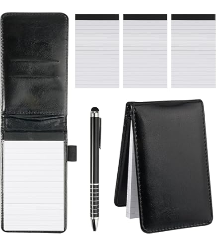 CARNET DE NOTES,1Pcs A6 Black--Mini Carnet De Notes Portable A6 A7, 1 Pièce, Bloc-notes De Poche