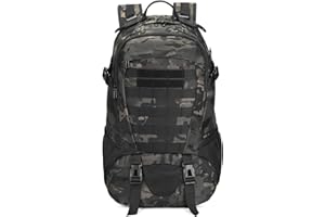 HUNTVP 30L Zaino Uomo Sportivo, Tattico Zaini da Assalto Militare per Viaggio Trekking Ciclismo All'aperto Campeggio Escursionismo