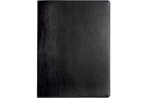 Exacompta - 274421E - Agenda semainier de bureau Horizons 27 Barbara - 21 x 27 cm - Décembre 2023 à décembre 2024 - Coloris noir