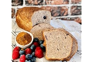 KETO CHEFS HAND CRAFTED LOW CARB FOODS Keto Chefs Freshly Baked Keto Bread Aromatic Spiced Fruit Low Carb Rustic Loaf 600g