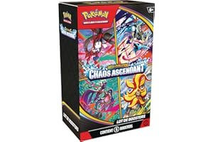 Pokémon : Lot de boosters Méga-Évolution – Chaos Ascendant (6 boosters)