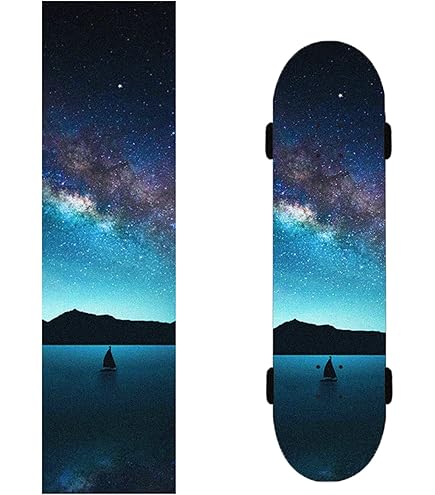 Nastro Grip Per Skateboard - 81x21 Cm, Nero, Antiscivolo, Per Longboard E Scooter - Foto 11