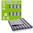 E-Cloth Stainless Steel Microfiber Cleaning Cloth, Gray