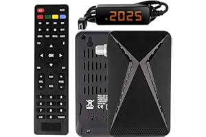 Hd-line 26100 Mini ricevitore satellitare DVB-S2 /ARD & ZDF SD Shut-Off/Full HD 1080p Digital Receiver (HDTV, USB)