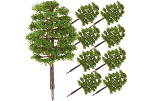 Homoyoyo 20 Piezas Mini Pino Simulado Modelo De Árbol Falso Ho ROCO Mini Arboles para Manualidades Maquetas De Árboles De Tren Pastel Árboles Artesanales Vegetación Falsa Pista Jesús GT