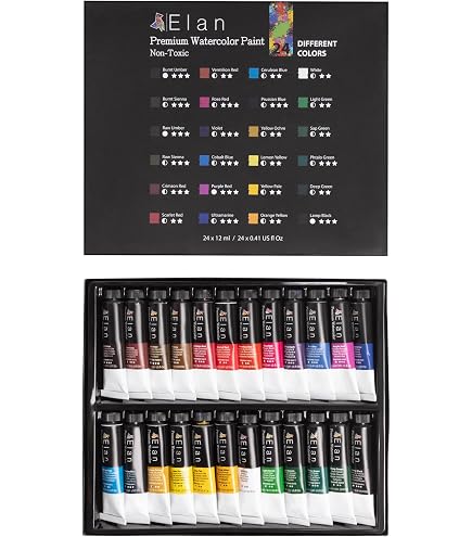 DOM E1338 - Scatola Di Tempere Con 18 Tubi Da 12 Ml, Colori Assortiti, Luminosi E Coprenti Per Artisti E Studenti
