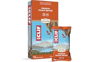 CLIF BAR CLIF Energy Bar Crunchy Peanut Butter 12x68g