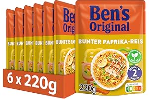 ‎BEN'S ORIGINAL BEN'S ORIGINAL™ Express Reis Bunter Paprika 6 x 220g