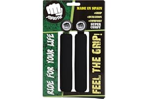 Ridefyl | Puños de Bicicleta Super Compfy | Accesorios Bicicleta | Ciclismo | Deporte | Adultos | Unisex | Talla Única | Fabricado en España