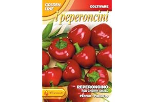 柴田園芸刃物 Franchi Sementi di Italia Peperoncino Piccolo Rosso Ciliegia Piccante Calabrese Semi