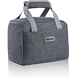 UKOFEW Borsa Termica Pranzo, 6.6L Borsa Piccola, Impermeabile Porta Pranzo, Borsa Frigo Portatile per Ufficio Scuola Viaggi C