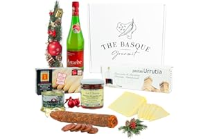 THE BASQUE Gourmet Coffret Cadeau - Panier Cadeau Fêtes & Noël - Panier Gourmand du Pays Basque (LOT 2)