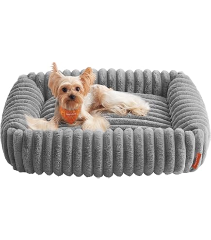 more4DOGS Hundebett Veeje grau (L) : Amazon.de: Haustier