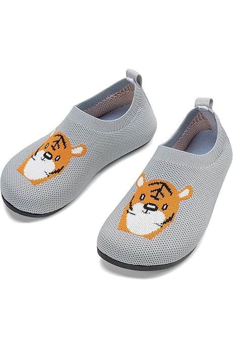 Chaussons Bébé Antidérapants Kyopp - 20-33 EU - Mixte - Semelle Caoutchouc - Confortables