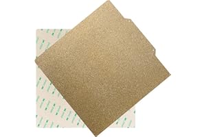 AJOYIB Placa de Construcción de acero Flexible Con Superficie Adhesiva de PEI de doble cara y fondo Magnético Compatible con plataforma de construcción de impresora 3D CR-10, CR-10S