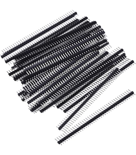 Reland Sun 100 Stück Dupont-Stecker (1X1P Bis 1X10P) – 2,54 Mm Pin-Header, Gehäuse Für Jumper-Kabel