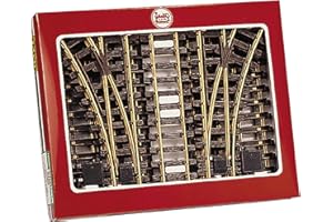 LGB Juego de rieles de estación – L19902, evasión o Revestimiento, extensión ferrocarril de jardín, Material de Pista, Accesorios, Calibre G, Color, Large (19902)