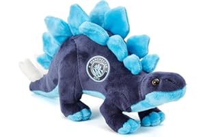 THE GIFT SCHOLARS Man City FC Stegosaurus | 30 cm offiziell lizenzierter Dinosaurier-Plüsch, tolles Geschenk für Erwachsene & Kinder | Manchester The Citizens
