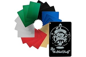 Zoom Precision-Metall-Gravurrohlinge zum Ätzen mit Silhouette Cameo 4 Pro Plus, Brother Scannen und Schneiden, Hersteller, Luft erforschen 2 oder Laser-Gravurrohlinge – 18 Stück