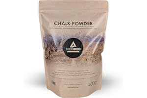 Secoroco Poudre de Craie g Adulte Unisexe, Blanc, 400 Gramm