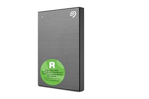 ‎SEAGATE Seagate One Touch 2TB tragbare externe Festplatte, Hardwareverschlüsselung mit Kennwortzugriff, PC, Notebook & Mac, Xbox One & Series, PS4, PS5, USB 3.0, Space Gray, Rescue Service, STKY2000404