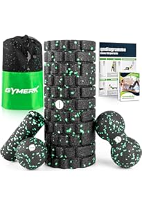 Dalephoric Faszienrolle Set - Foam Roller Mit Massagestab & Bändern