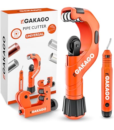 DOMINOX Rohrschneider 64mm - Für PEX, PVC & PP-R Rohre