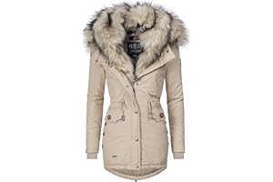 Navahoo Sweety manteau d'hiver pour femme avec fourrure synthétique XS-XXL
