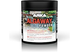 ARKA Anti-Filamenti Alghe per Laghetto – MICROBE-LIFT Pond AlgAway Powder 250 g – elimina alghe a filamento in modo ecologico – previene la ricrescita – fino a 7140 l