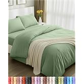 Utopia Bedding - Duvet cover for 135 beds, fitted sheet 135 x 190 cm and pillowcases (50 x 75 cm) - Duvet cover 200 x 200 - S