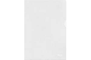 ‎ESSELTE Esselte Sichthüllen-Set Standard Plus, 100 Stück, A5 Format, Farblos mit matter Oberfläche, 0,115 mm PP-Folie, 54850