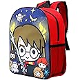 Fancy Harry Potter Kids Childrens Backpack School Rucksack Travel Bag Boys Girls with side mesh pocket Multicolour, Multicolour, 24.5cm (height), 29cm (width), 10cm (depth)