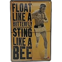 Muhammad Ali tegen Sonny Liston - Sfeervolle Poster