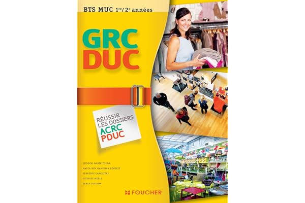 GRC et DUC BTS 1re et 2e années