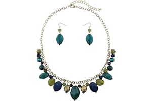 Bocar Fashion Newest Chain Collar Pendant Beads Necklace (NK-10385)