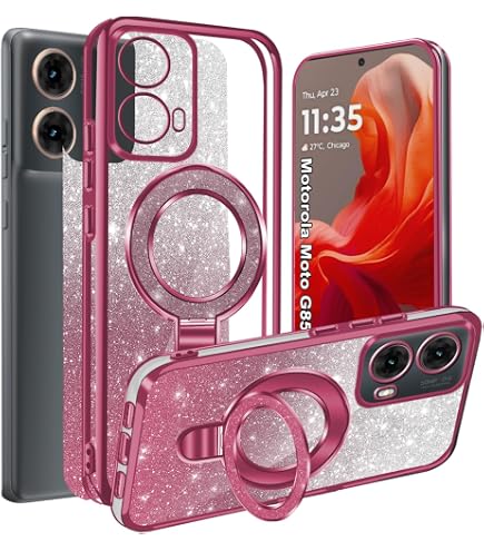 Cover Portafoglio Per Xiaomi Redmi Note 12 4G – Pelle PU Con Supporto, Slot Carte E Chiusura Magnetica, Rosa - 2