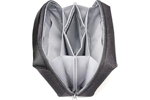 Inateck Elektronische Kabeltasche Elektronik Organizer Elektronik Zubehörtasche Reisetasche travel Organizer, spritzwassergeschützte elektronische Zubehörtasche, AB03002