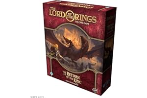 ASMODEE Fantasy Flight Games | Władca Pierścieni LCG: The Return of the King Saga Expansion | Gra karciana | Wiek 14+ | 1-4 graczy | Czas gry 30-90 minut