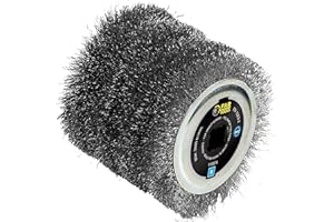 Fartools 110874 - Brocha con hilo de metal, 120 mm de diámetro, color negro