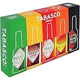 TABASCO Brand Geschenk-Set: 5 Glasflaschen scharfe Chili-Sauce (5*60ml) 100% natürlich - Schärfe-Anfänger bis Schärfe-Liebhab