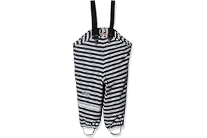 CareTec Rain Overall-Pu W/O Fleece Pantaloni Impermeabili Unisex-Bambini e Ragazzi