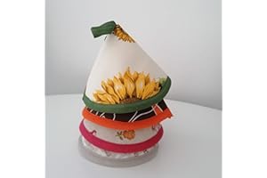 Ricami Fiorentini Baldi Set 4 presine a cappuccio per cucina. Fantasie assortite. Molto resistenti e pratiche. 100% cotone. Prodotto artigianale toscano.