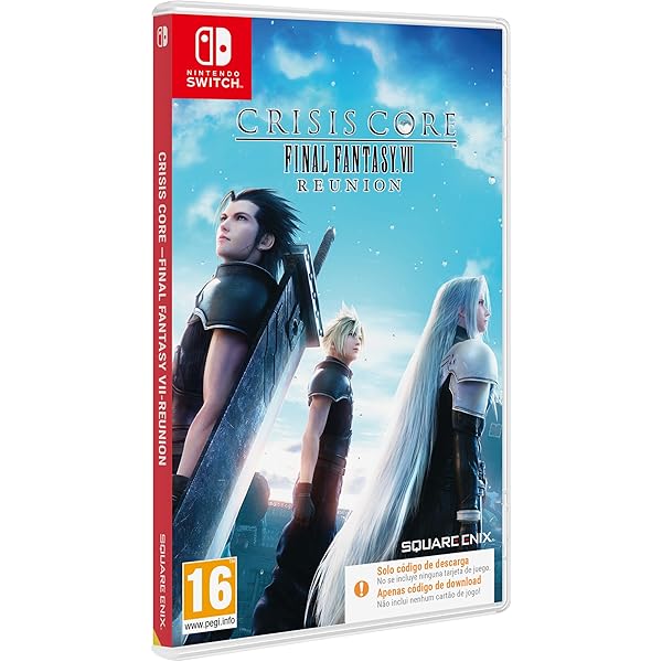 Crisis Core Final Fantasy VII Reunion (Nintendo Switch) : Amazon