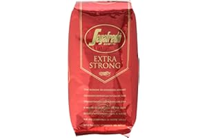 ‎SEGAFREDO Segafredo Zanetti Extra Strong - Ganze Bohne (1 kg Packung) Geeignet für alle italienischen Kaffeespezialitäten - Kaffeebohnen mit original italienischer Röstung, kräftigem und vollmundigem Geschmack