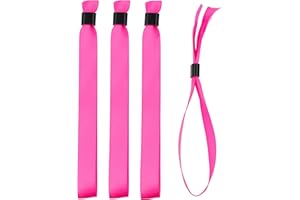 IBOO Armbandset aus Satin/Bandgewebe, individuell gestaltbar und mit Kunststoffverschlüssen - 10 Farben erhältlich