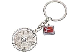 2. Bundesliga FD-DFL-MS-SA-2 Schlüsselanhänger, Silver, 4 cm